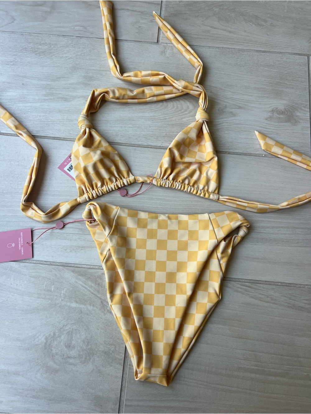 Skatie Darby Top s and Salty Bottom xs Bikini NWT